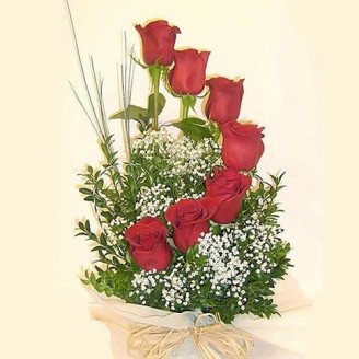 Red roses bunch with beautiful packing  Online flower delivery in Jaipur Delivery Jaipur, Rajasthan